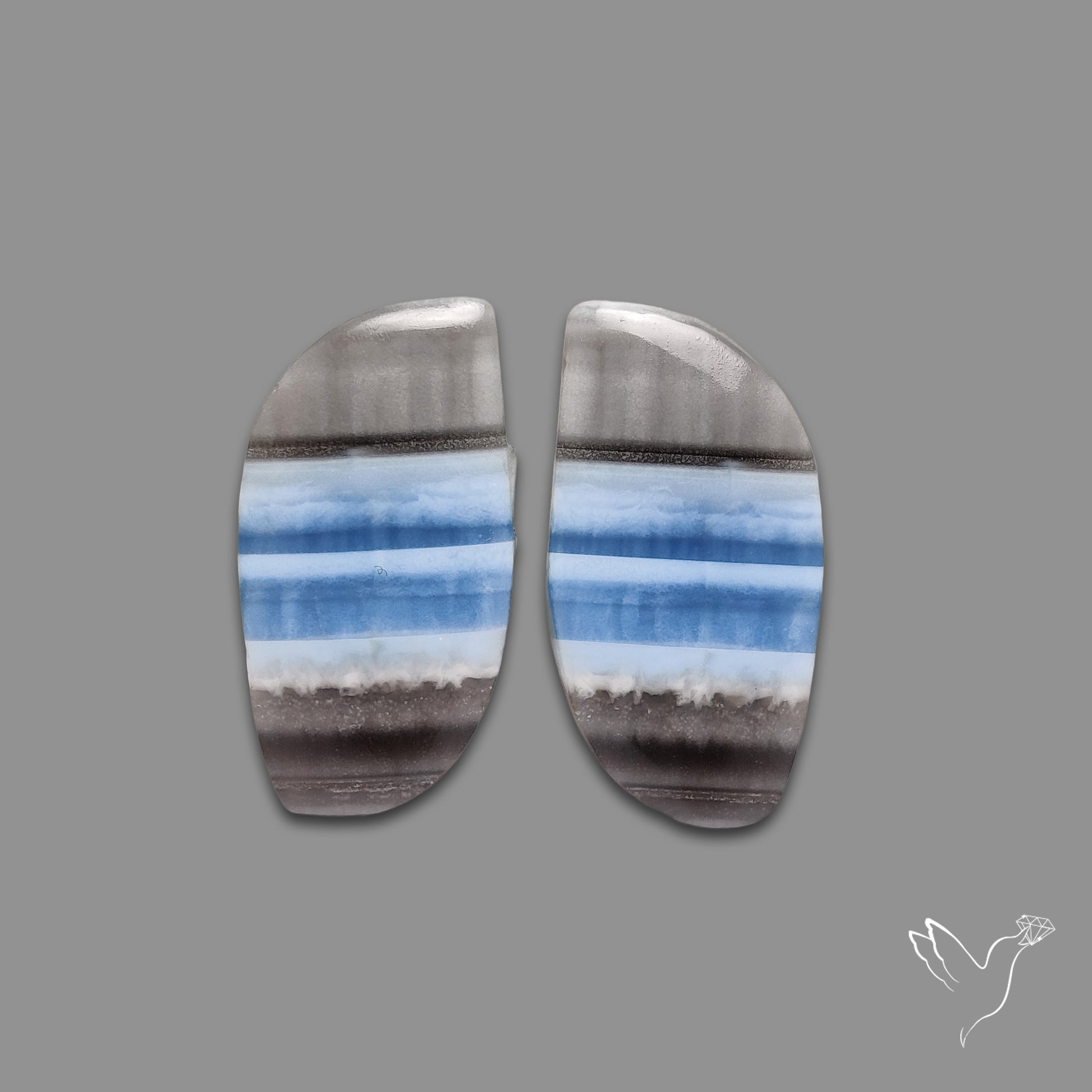 Owyhee Blue Opals Pair