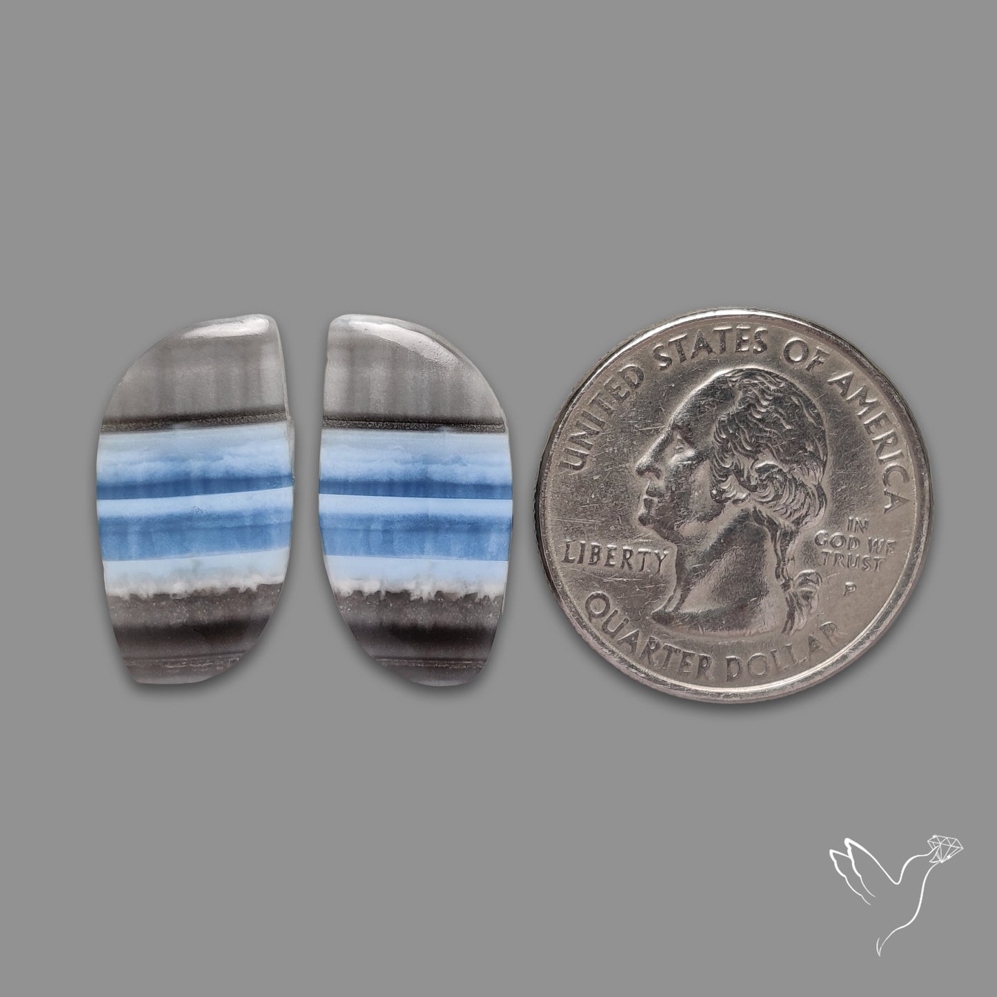 Owyhee Blue Opals Pair