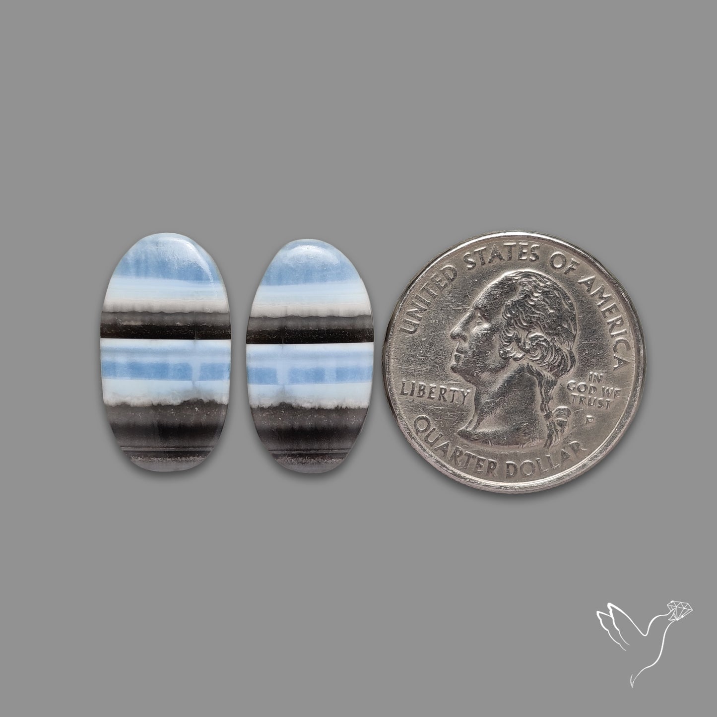 Owyhee Blue Opals Pair