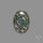 Orbicular Ocean Jasper Cabochon