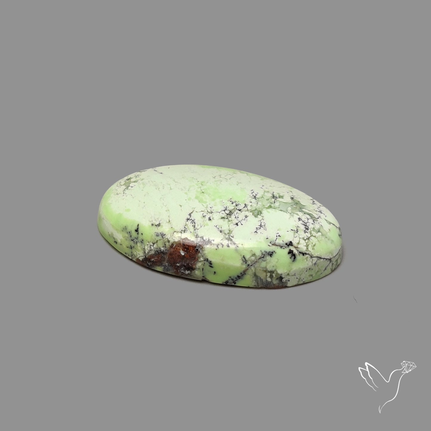 Citrone Chrysoprase Cabochon