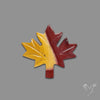 Mookaite Maple Leaf Carving