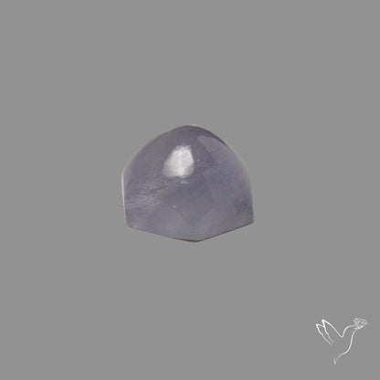 Aqua Fluorite High Domed Cabochon
