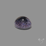 Blue Goldstone Doublet