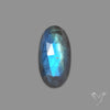 Rose Cut Blue Labradorite