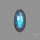 Rose Cut Blue Labradorite