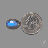 Honeycomb Cut Blue Labradorite