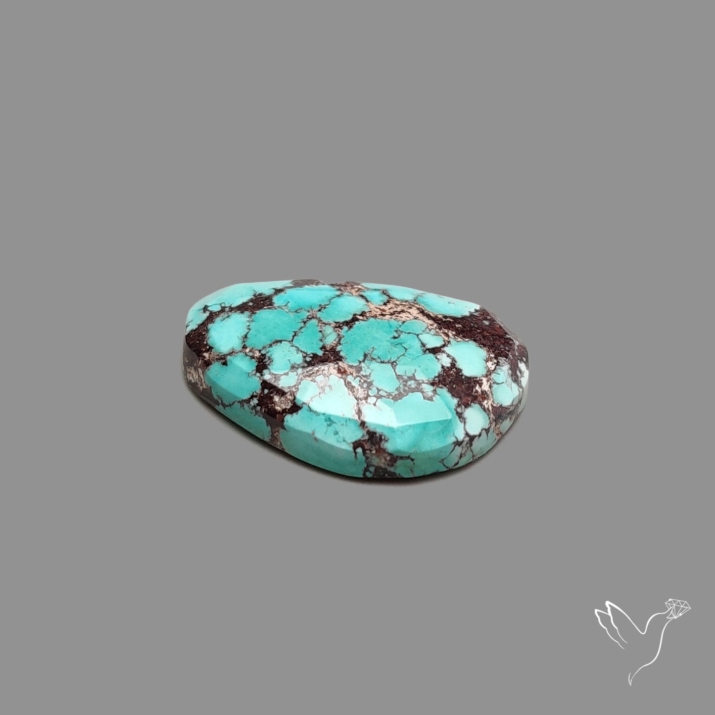 Rose Cut Number 8 Mines Turquoise