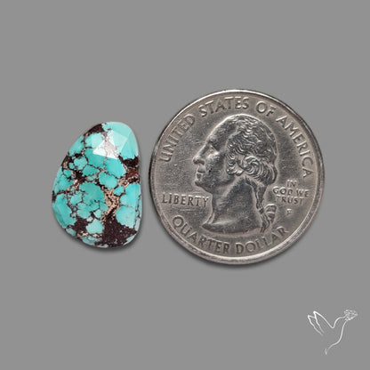 Rose Cut Number 8 Mines Turquoise