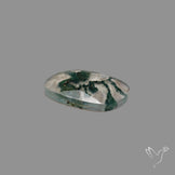 Rose Cut Moss Agate