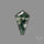 Step Cut Moss Agate