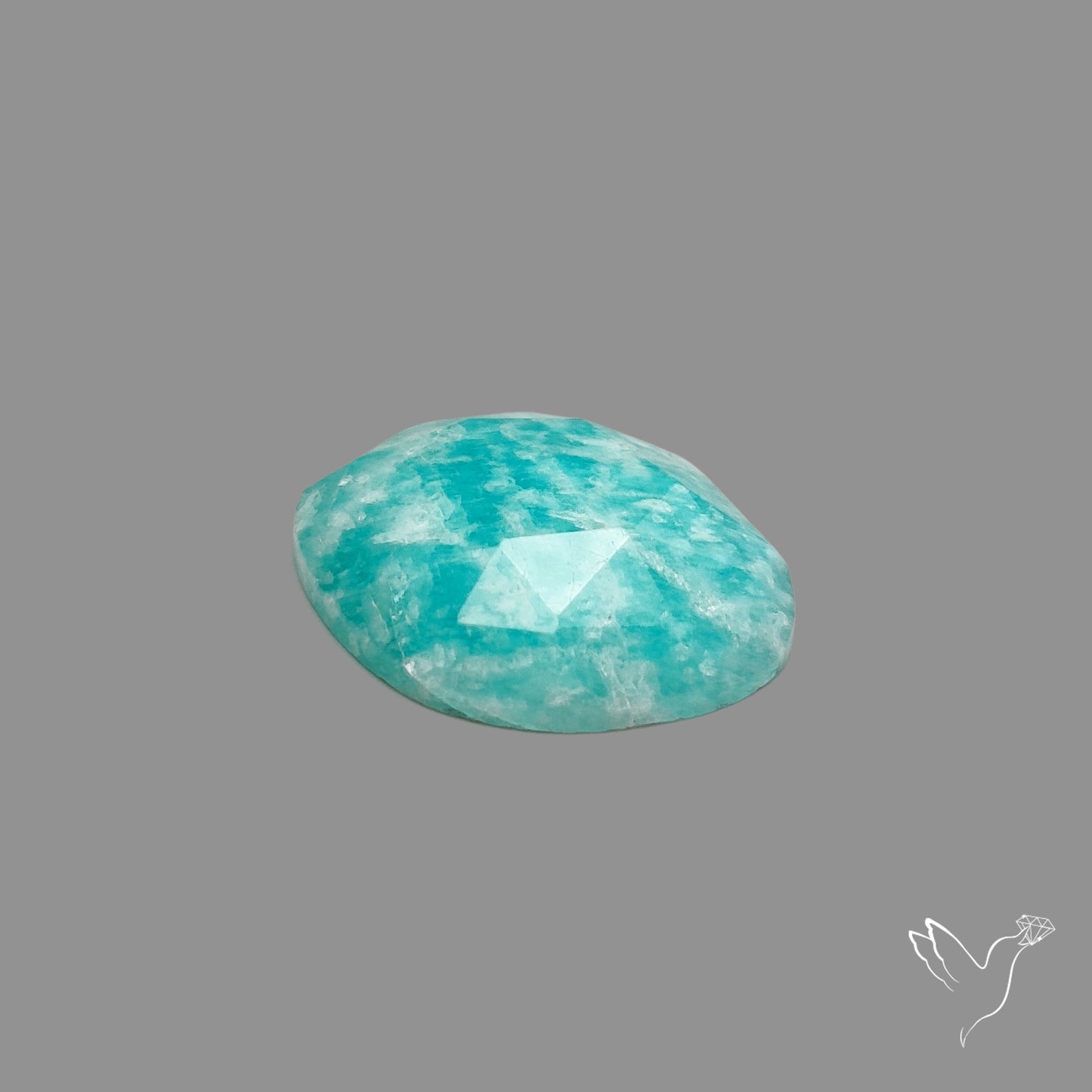 Rose Cut Peruvian Amazonite