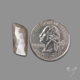 Rose Cut Grey Moonstone