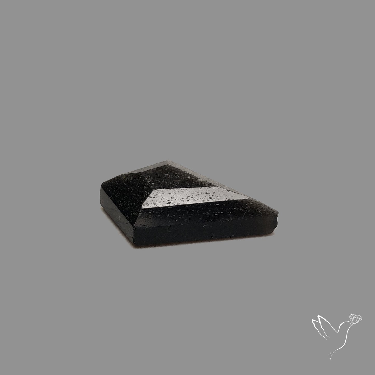 Step Cut Silversheen Obsidian