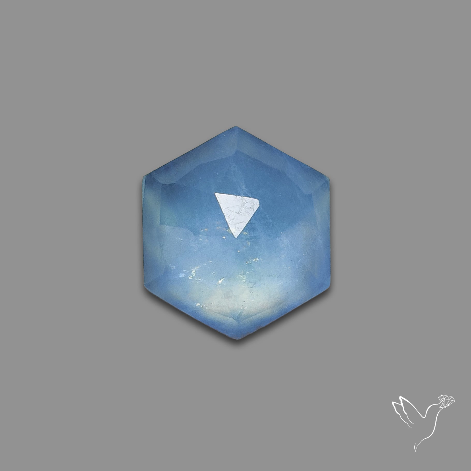 Rose Cut Aquamarine