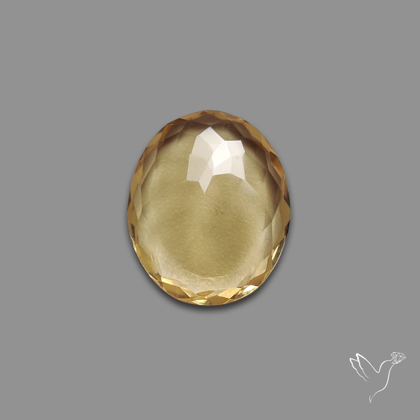 Rose Cut Champagne Quartz