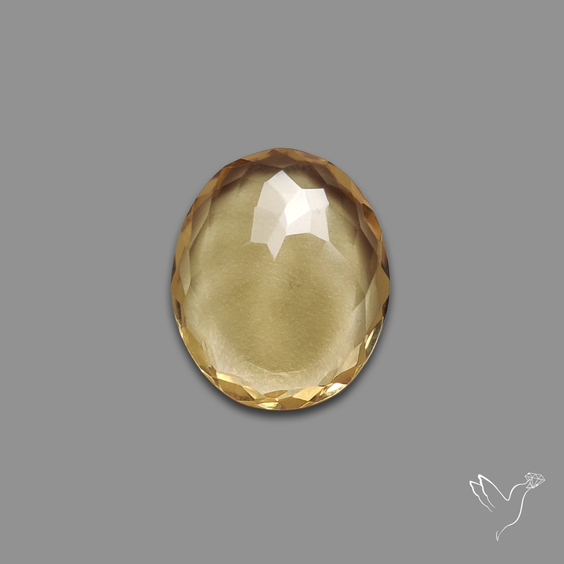 Rose Cut Champagne Quartz