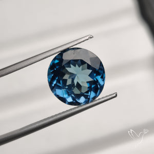 Faceted London Blue Topaz