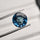 Faceted London Blue Topaz