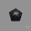 Black Spinel Precision Cut Handcarved