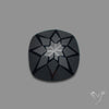 Black Spinel Precision Cut Handcarved