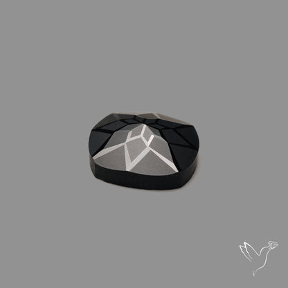 Black Spinel Precision Cut Handcarved