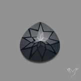 Black Spinel Precision Cut Handcarved