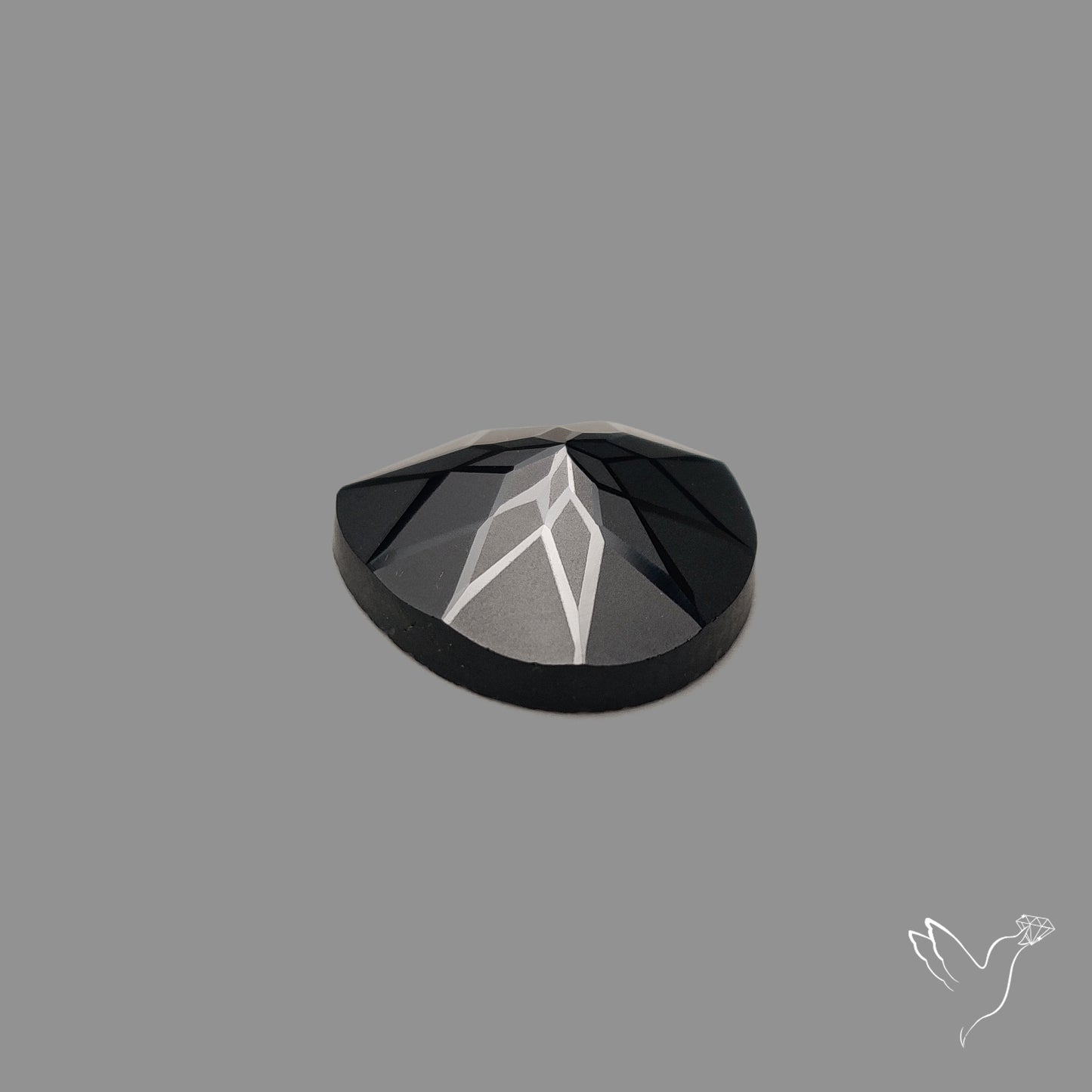 Black Spinel Precision Cut Handcarved