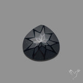 Black Spinel Precision Cut Handcarved