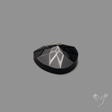 Black Spinel Precision Cut Handcarved