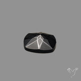 Black Spinel Precision Cut Handcarved