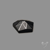 Black Spinel Precision Cut Handcarved
