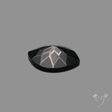 Black Spinel Precision Cut Handcarved