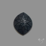 Black Spinel Precision Cut Handcarved
