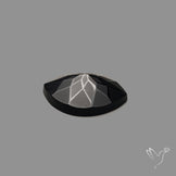 Black Spinel Precision Cut Handcarved