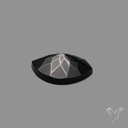 Black Spinel Precision Cut Handcarved