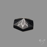Black Spinel Precision Cut Handcarved
