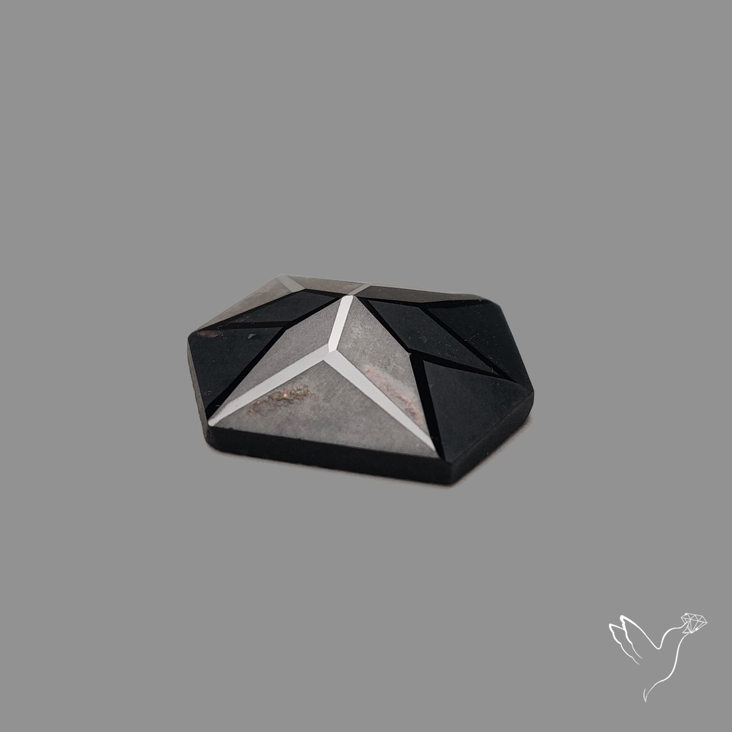 Black Spinel Precision Cut Handcarved