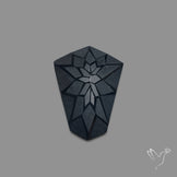 Black Spinel Precision Cut Handcarved