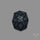 Black Spinel Precision Cut Handcarved