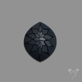 Black Spinel Precision Cut Handcarved