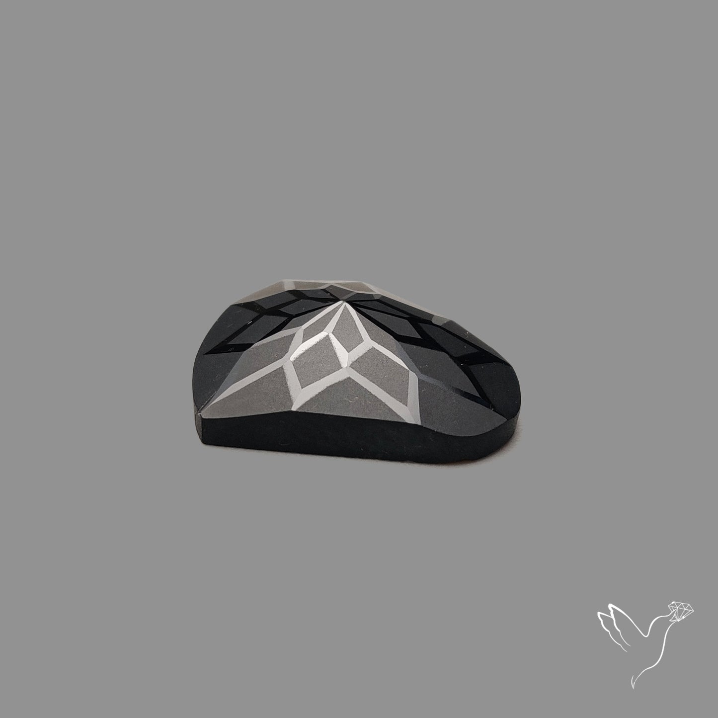 Black Spinel Precision Cut Handcarved