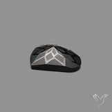 Black Spinel Precision Cut Handcarved