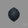 Black Spinel Precision Cut Handcarved