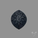Black Spinel Precision Cut Handcarved
