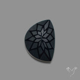 Black Spinel Precision Cut Handcarved