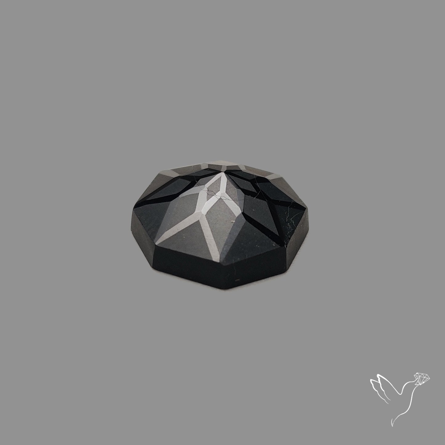 Black Spinel Precision Cut Handcarved