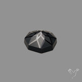 Black Spinel Precision Cut Handcarved