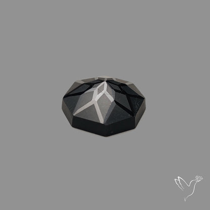 Black Spinel Precision Cut Handcarved