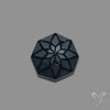 Black Spinel Precision Cut Handcarved